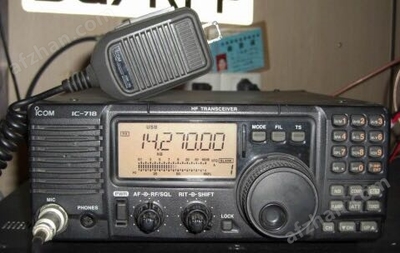 艾可慕IC-718短波單邊帶電臺 業(yè)余無線電愛好者的經(jīng)典入門之選